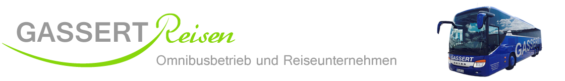 Gassert Reisen Omnibusbetrieb und Reiseunternehmen Blieskastel Logo
